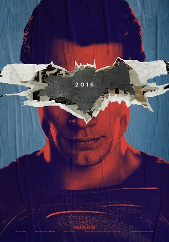 Poster de Batman v. Superman. El Amanecer de la justicia