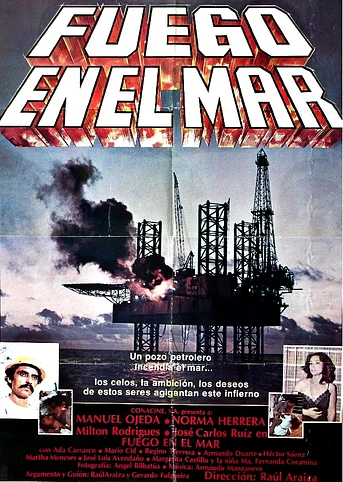 Poster de Fuego en el mar
