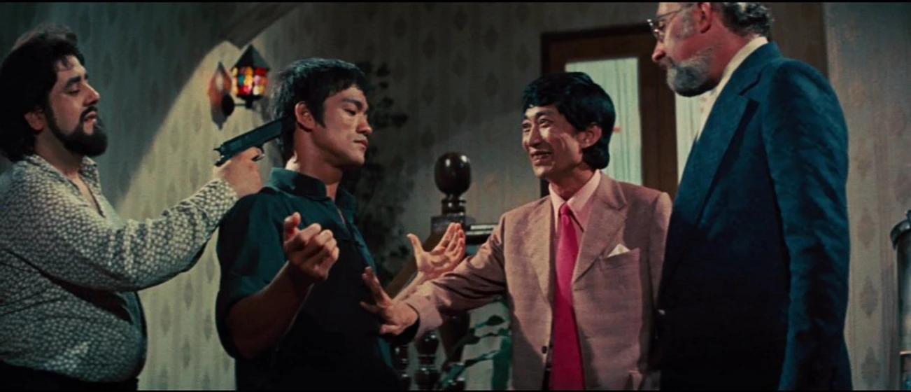 Bruce Lee en El Furor del dragón