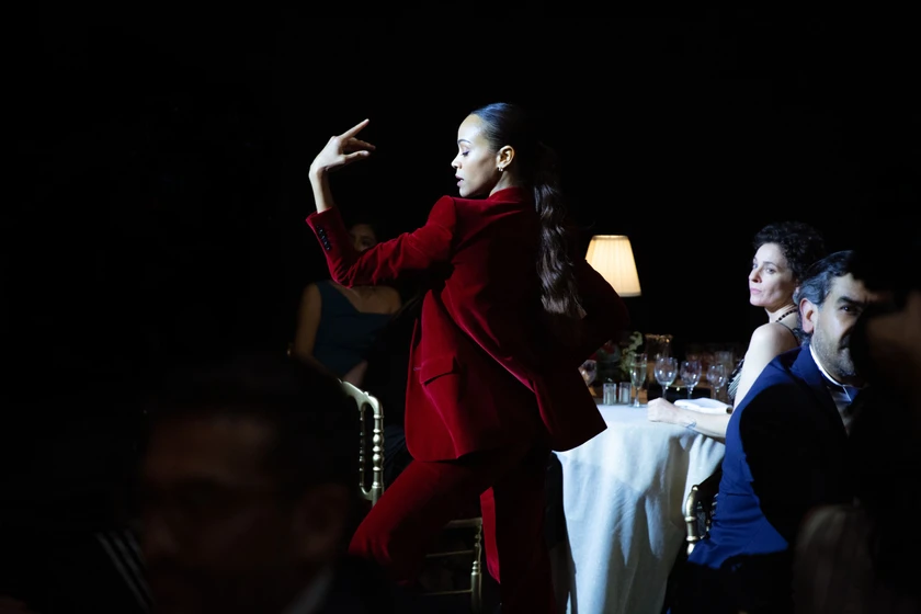 Zoe Saldana en emilia-perez