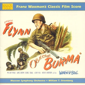 Carátula de la banda de sonido de Objetivo Birmania