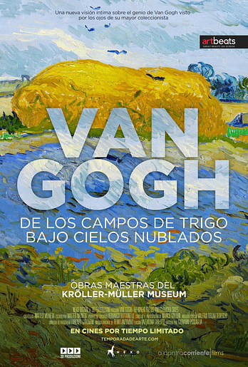 poster of content Van Gogh. De los Campos de trigo bajo cielos nublados