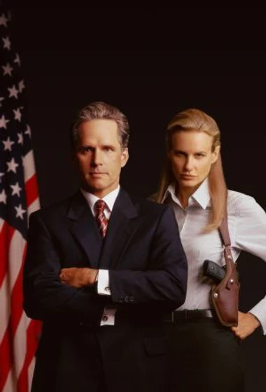 Daryl Hannah y Gregory Harrison en traicion-en-la-casa-blanca
