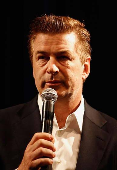 Alec Baldwin en El Origen de los guardianes (Premiere en Los Angeles. Octubre 2012)