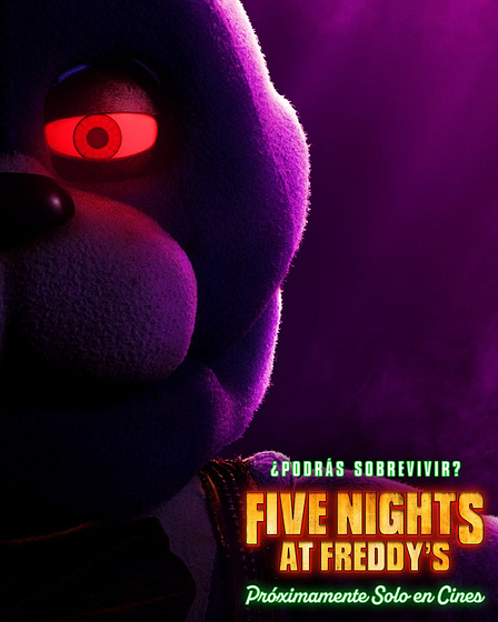 Imagen de Five Nights at Freddy's (Cartel personajes español)