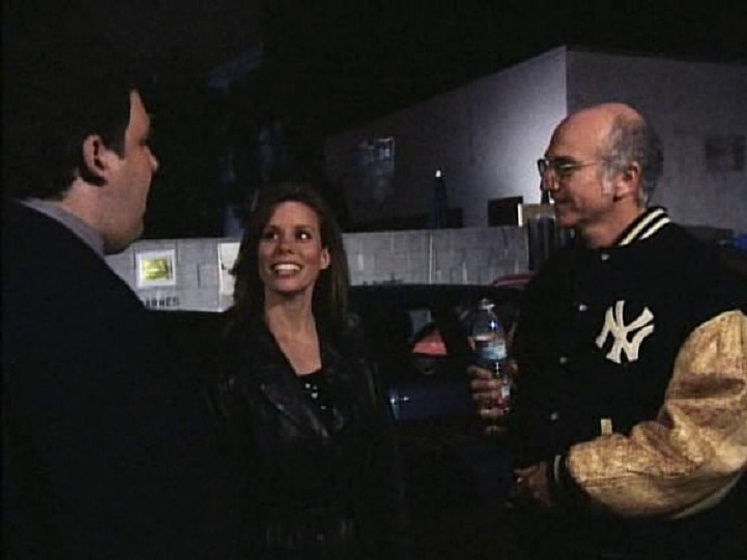 Jeff Garlin, Cheryl Hines y Larry David en larry-david-curb-your-enthusiasm