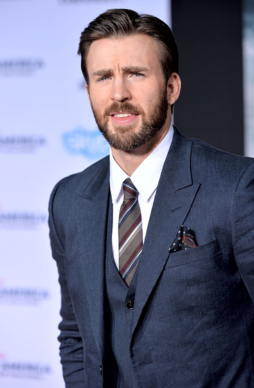 Chris Evans en Capitán América. El Soldado de Invierno (Premiere en Los Angeles. Marzo 2014)