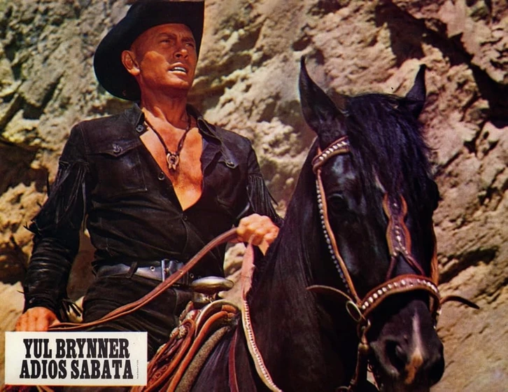 Yul Brynner en adios-sabata