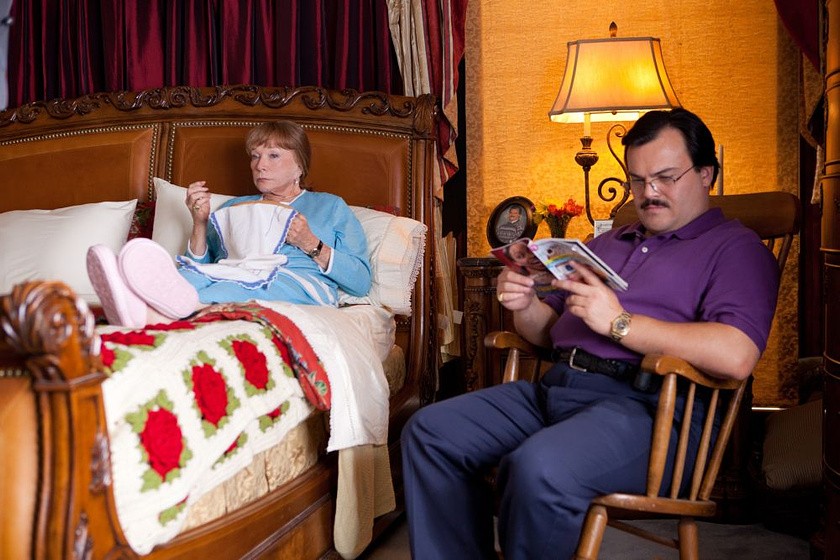 Jack Black y Shirley MacLaine en Bernie
