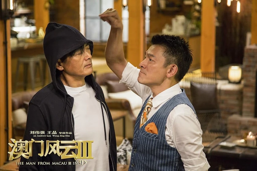 Yun-Fat Chow y Andy Lau en from-vegas-to-macau-iii