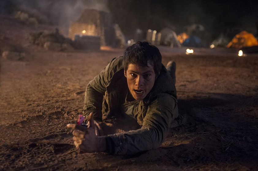 Dylan O'Brien en El Corredor del laberinto. Las Pruebas