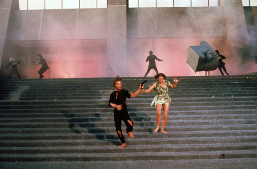 Michael York y Jenny Agutter en la-fuga-de-logan