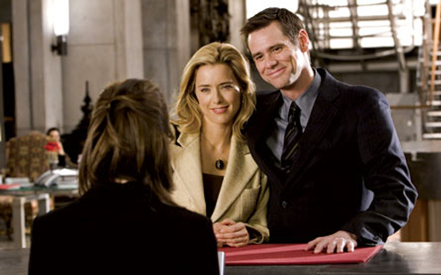 Jim Carrey y Téa Leoni en Dick y Jane. Ladrones de Risa