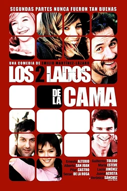 Los 2 lados de la cama poster