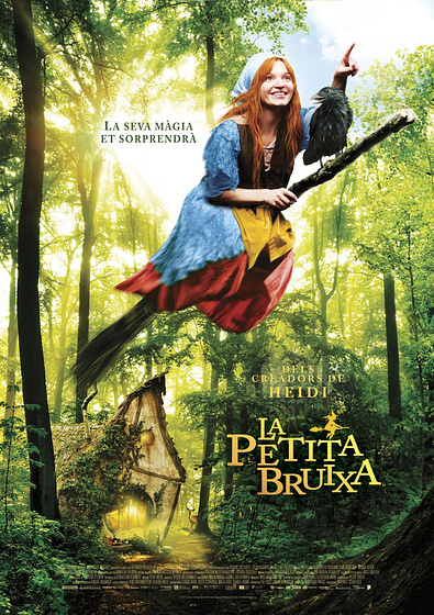 Imagen de La Pequeña Bruja (Cartel catalán)