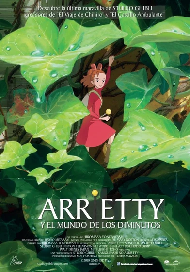 Imagen de arrietty-y-el-mundo-de-los-diminutos (Cartel)