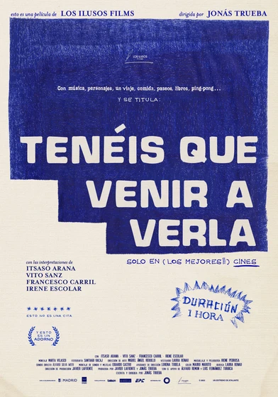 Imagen de teneis-que-venir-a-verla (Cartel español)