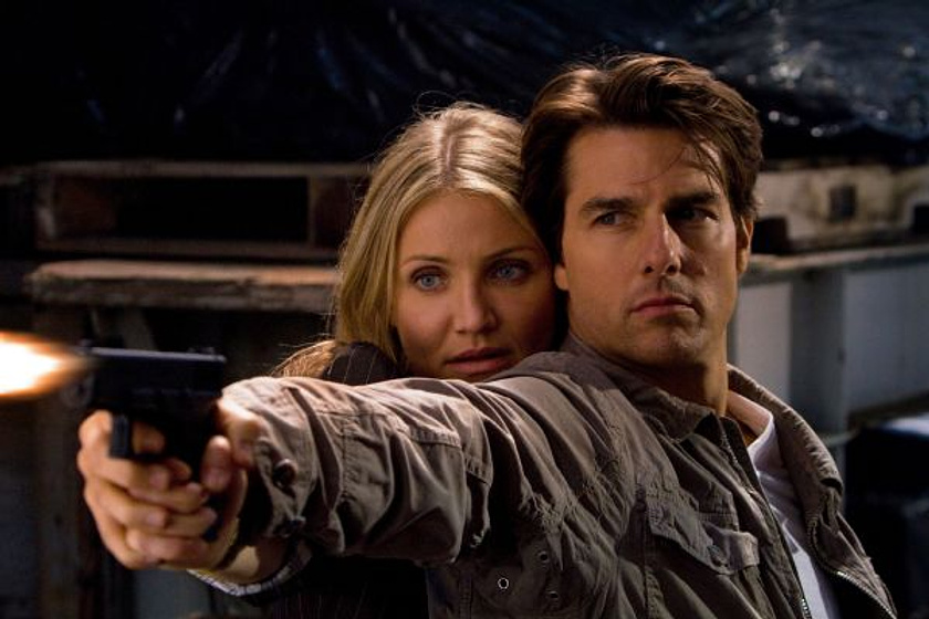 Tom Cruise y Cameron Diaz en Noche y día