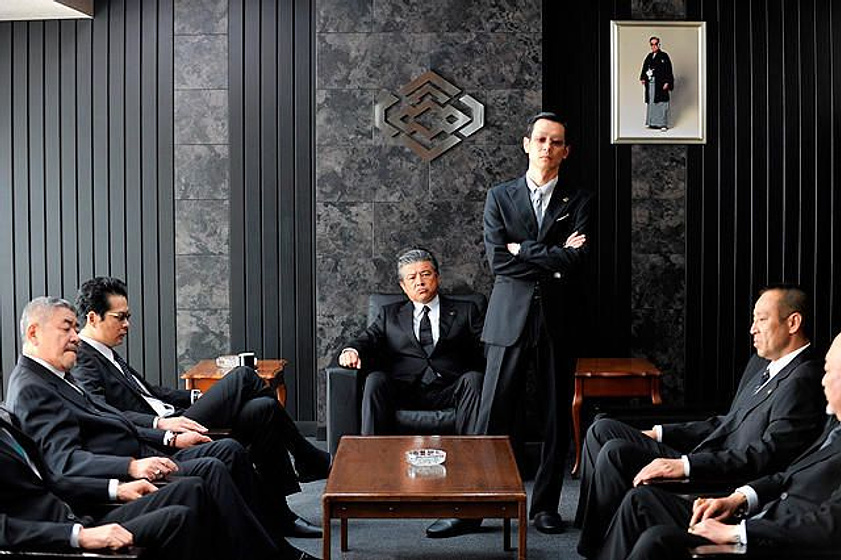 Ryo Kase y Tomokazu Miura en Outrage Beyond