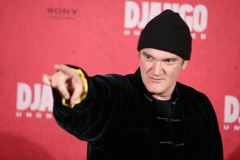Quentin Tarantino en django-desencadenado (Premiere en Berlin. Enero 2013)