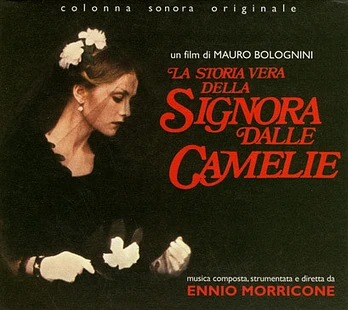 Carátula de la banda de sonido de La Verdadera historia de la dama de las camelias