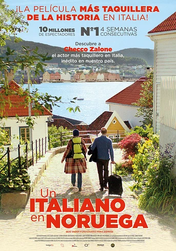 Poster de Un Italiano en Noruega