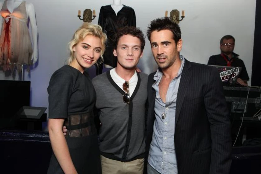 Colin Farrell, Anton Yelchin y Imogen Poots en noche-de-miedo (Comic-con. Agosto 2011)