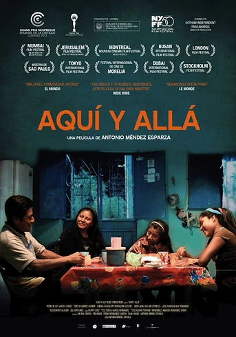 Poster de Aquí y allá