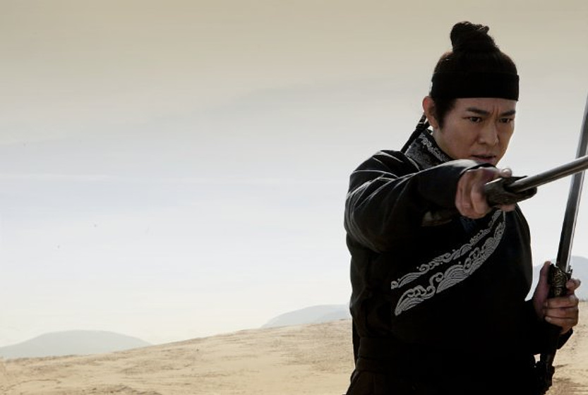 Jet Li en La Espada del Dragón
