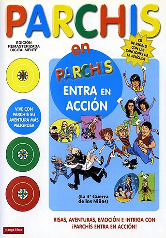 Poster de Parchís Entra en Acción