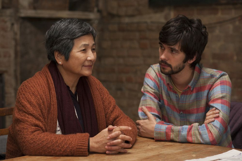 Ben Whishaw y Pei-pei Cheng en Lilting