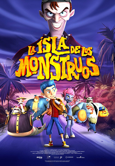Imagen de La Isla de los Monstruos (Cartel español)
