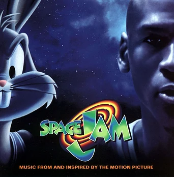Carátula de la banda de sonido de Space Jam