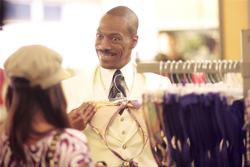 Eddie Murphy en Atrapado en un pirado