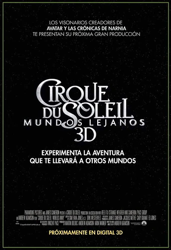 Poster de Cirque du Soleil. Mundos lejanos