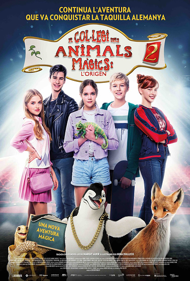 Imagen de El Colegio de los Animales mágicos 2. El Origen (Cartel catalán)