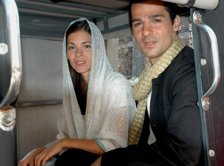 Katja Woywood y Erol Sander en dream-hotel-india