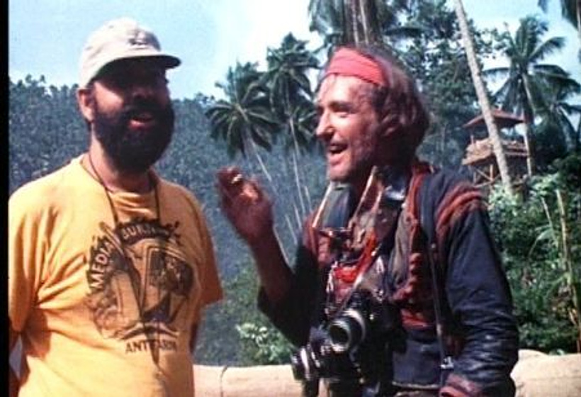 Dennis Hopper y Francis Ford Coppola en Corazones en Tinieblas