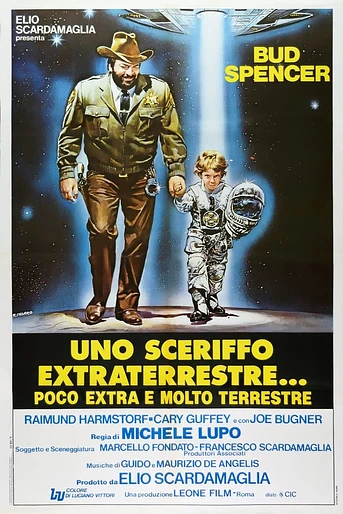 Poster de El Sheriff y el Pequeño Extraterrestre
