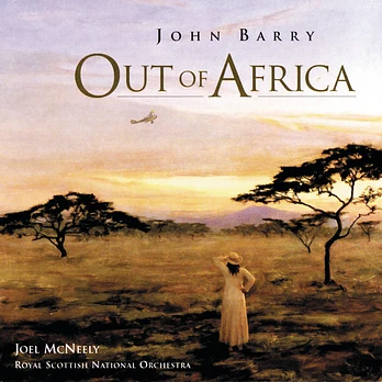 Carátula de la banda de sonido de Memorias de África