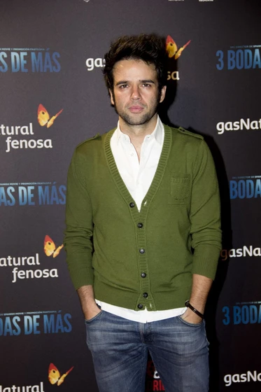 Raúl Peña en Tres Bodas de Más (Premiere en Madrid. Noviembre 2013)