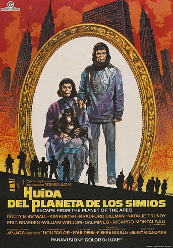 Poster de Huida del Planeta de los Simios