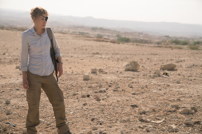 Rosamund Pike en La Corresponsal