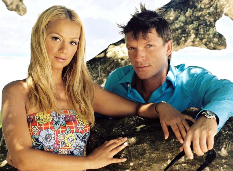 Hardy Krüger Jr. y Radost Bokel en Dream Hotel: Seychelles