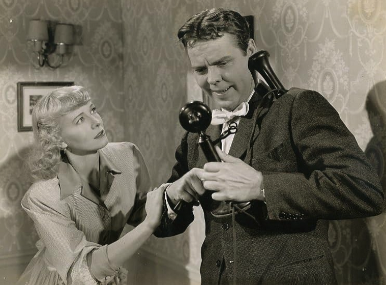 Arthur Lake y Penny Singleton en Blondie in the Dough