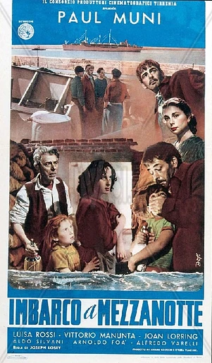 Poster de Imbarco a mezzanotte