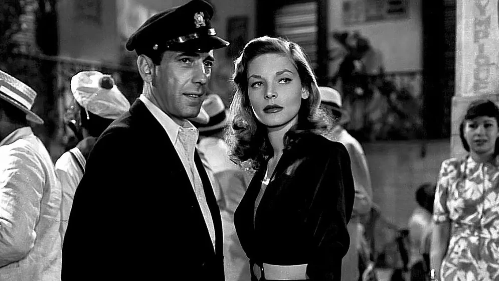 Humphrey Bogart y Lauren Bacall en tener-y-no-tener