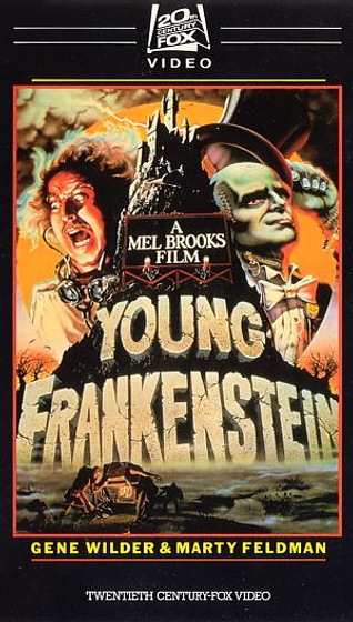 Imagen de El Jovencito Frankenstein (Carátula VHS)