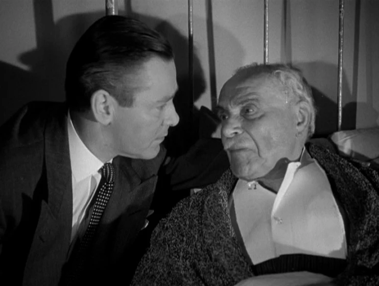 Herbert Marshall y Albert Bassermann en enviado-especial