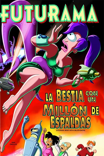 Poster de Futurama: La Bestia con un Millón de Espaldas